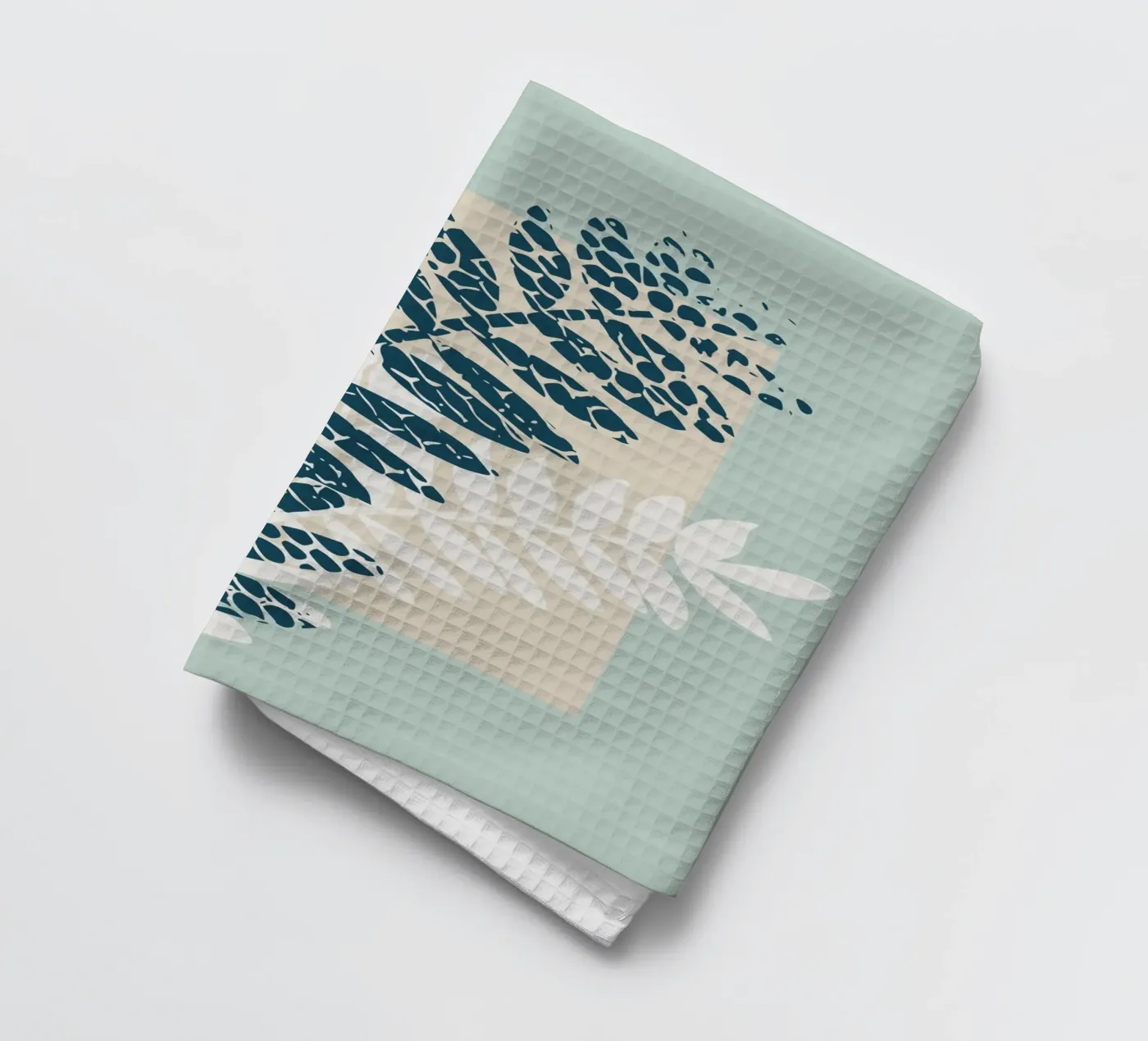 Nordic ease patterned twigs Geschirrtuch von annick