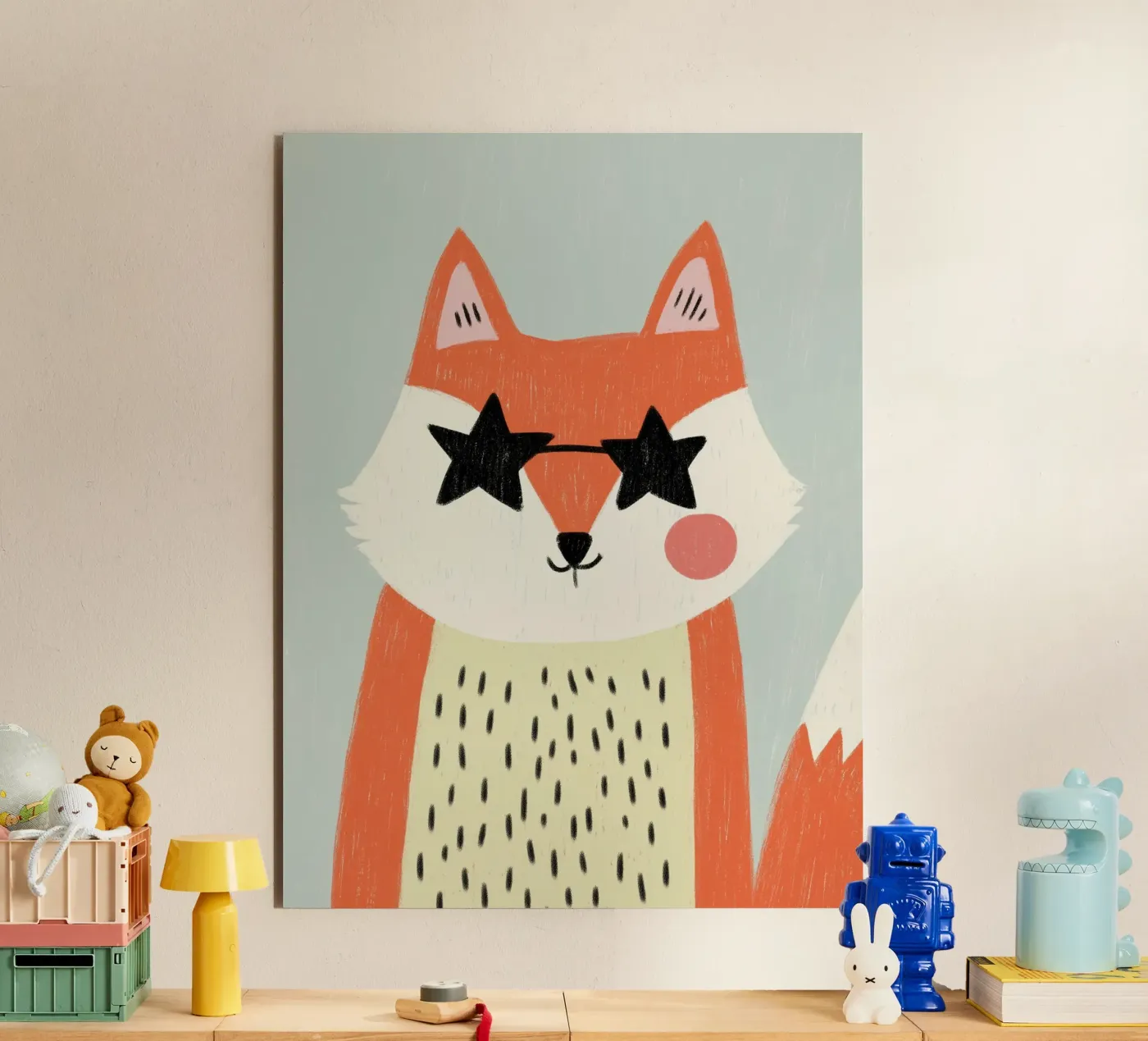Cool Fox alluminio dibond da Cool & Kind