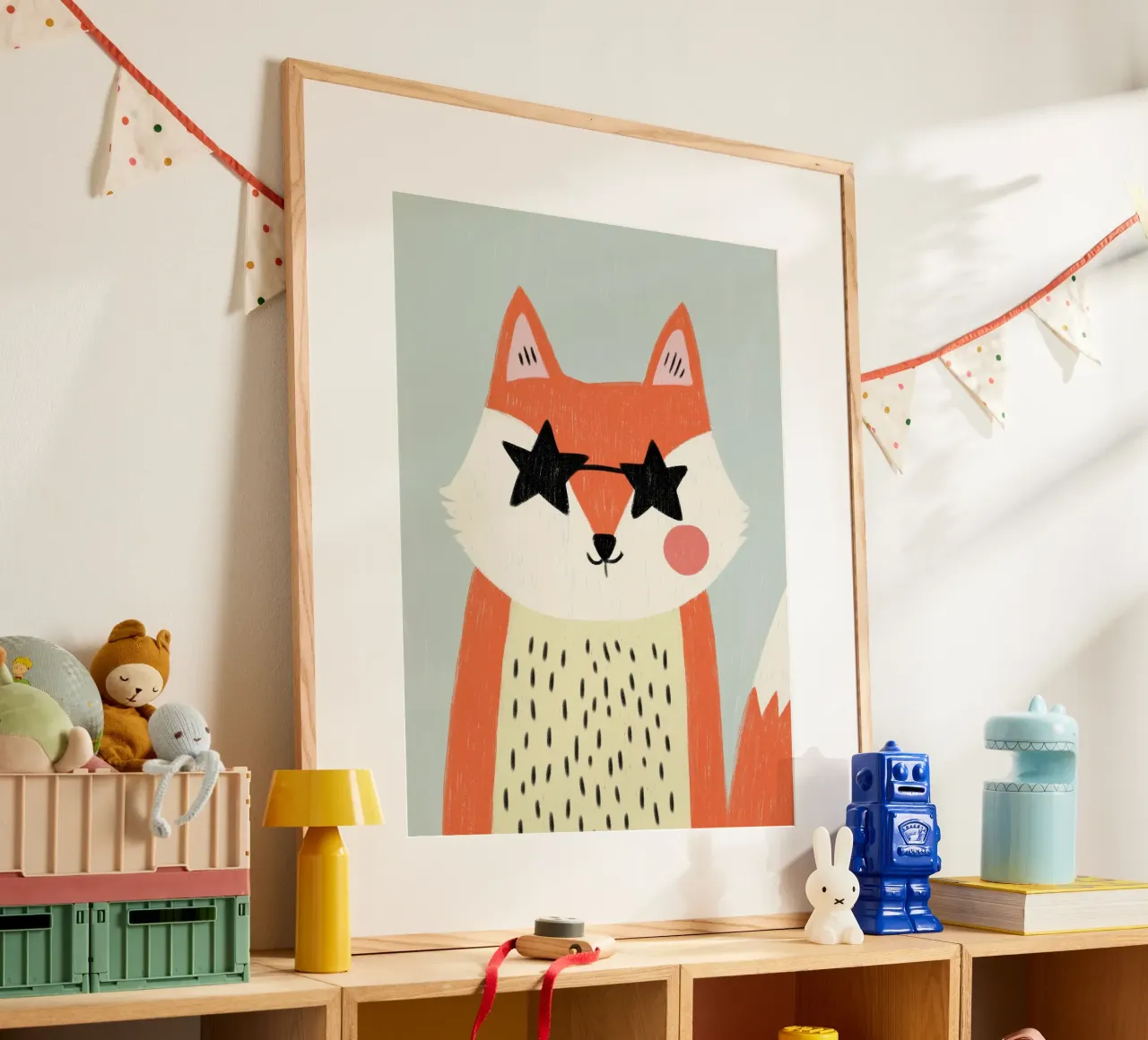 Cool Fox poster da Cool & Kind