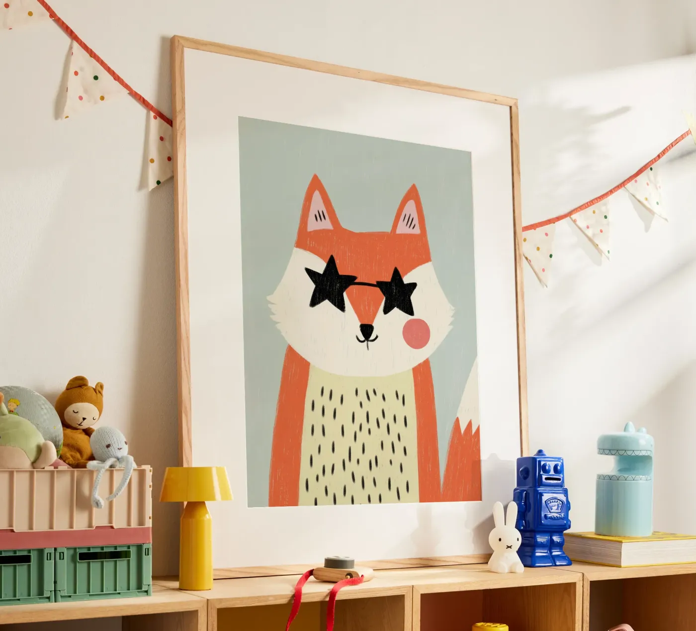Cooler Fuchs Poster von Cool & Kind