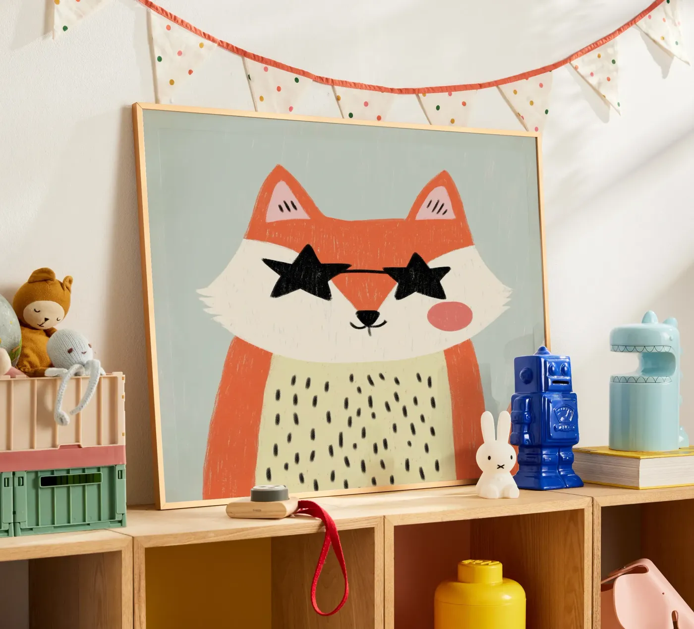 Cooler Fuchs Poster von Cool & Kind