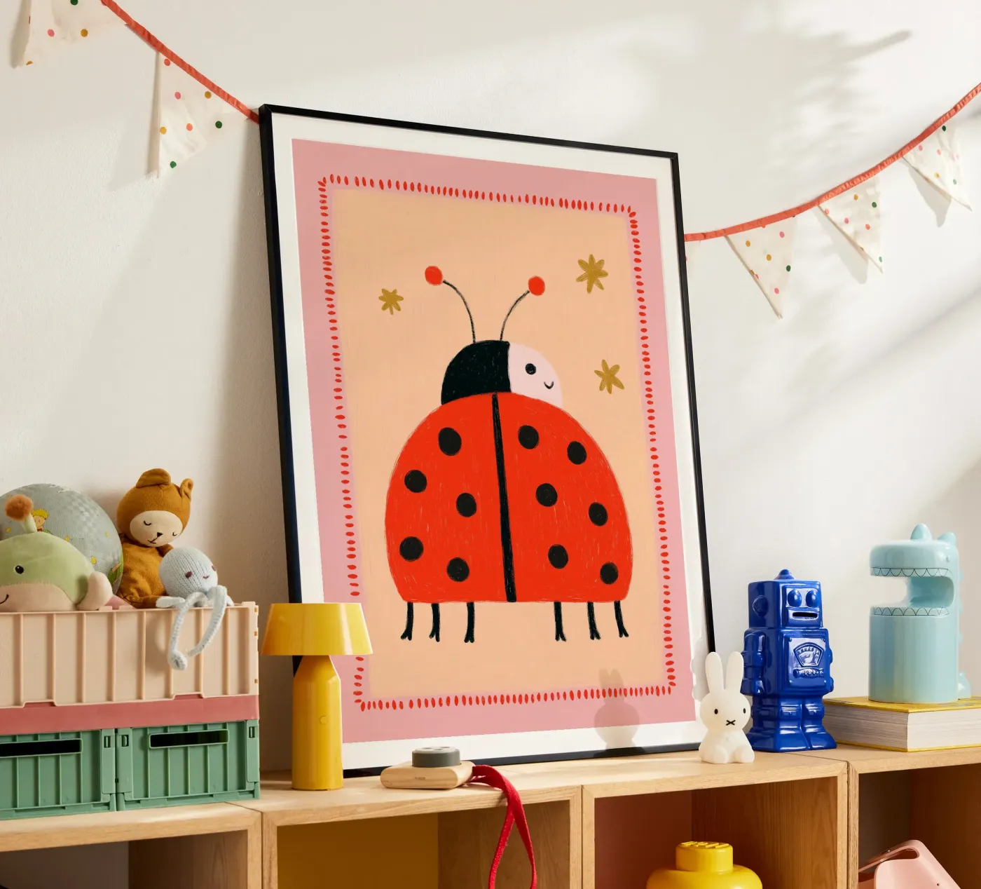 Sweet Ladybug poster by Cool & Kind