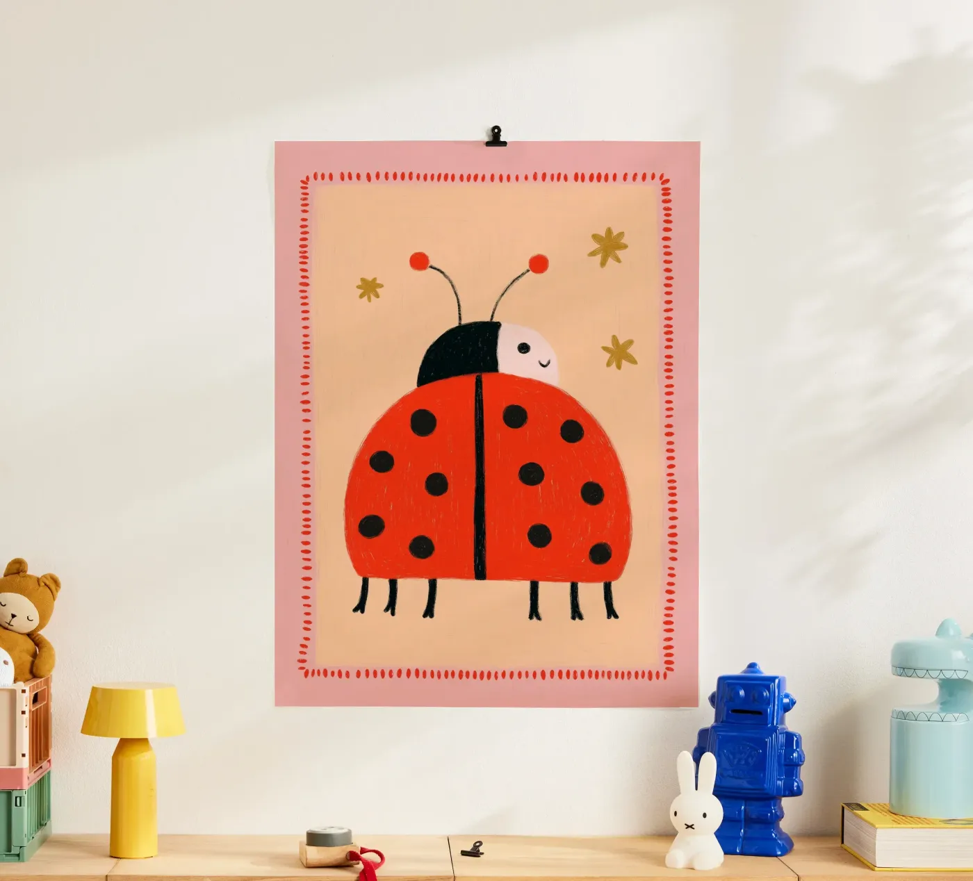 Sweet Ladybug poster by Cool & Kind