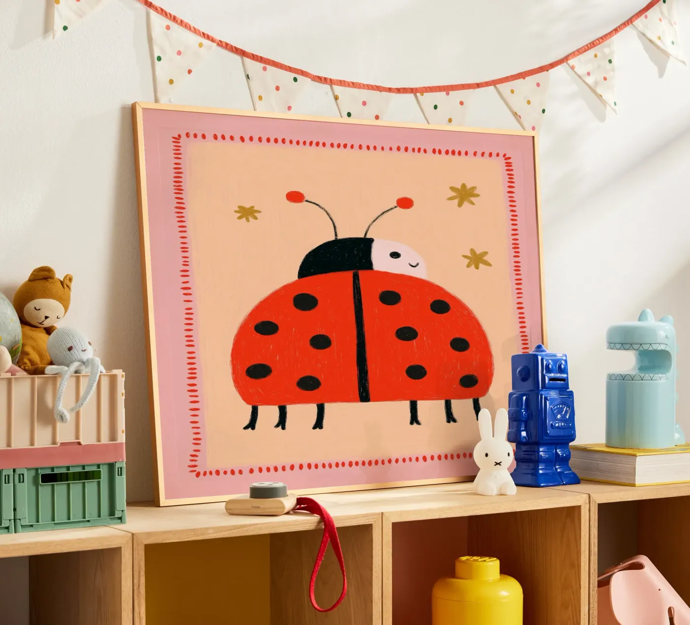 Sweet Ladybug poster by Cool & Kind