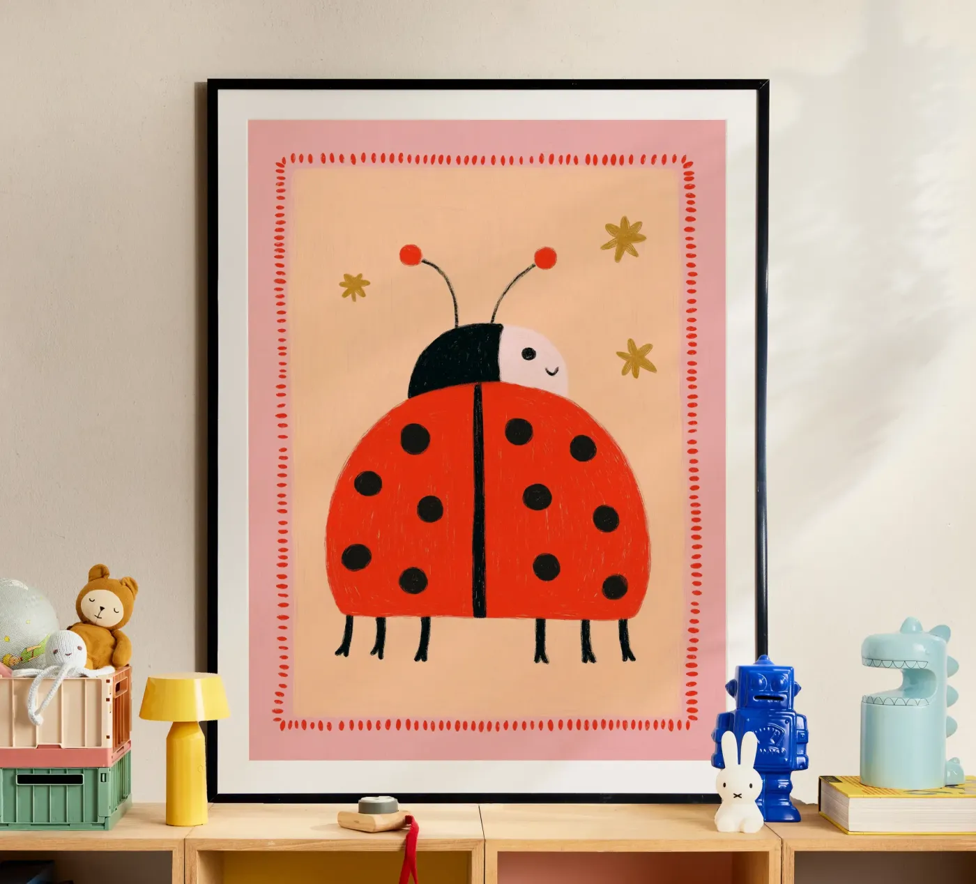 Sweet Ladybug poster by Cool & Kind