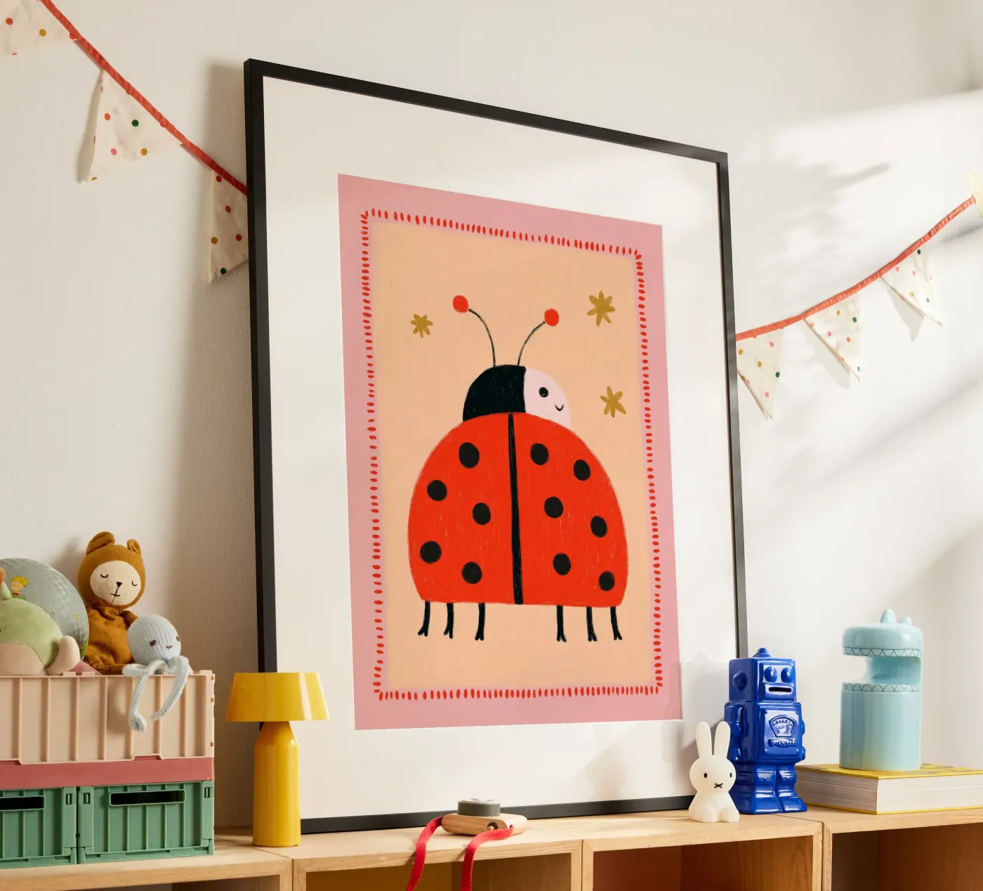 Sweet Ladybug poster by Cool & Kind