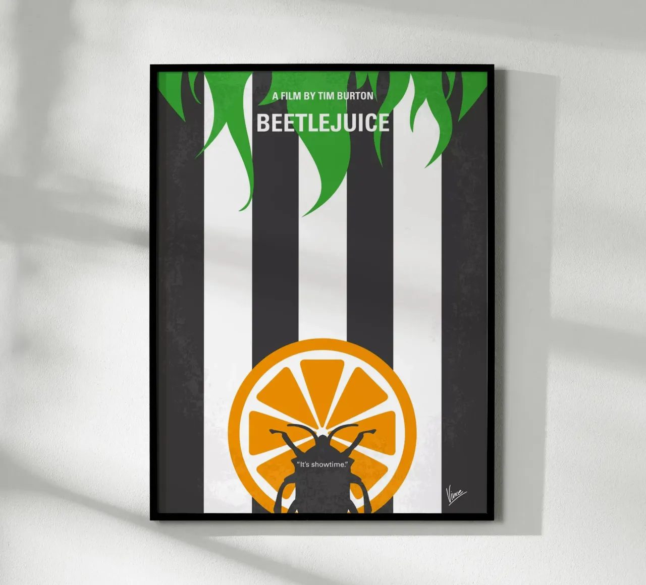 No531 My Beetlejuice minimal movie poster poster da Chungkong