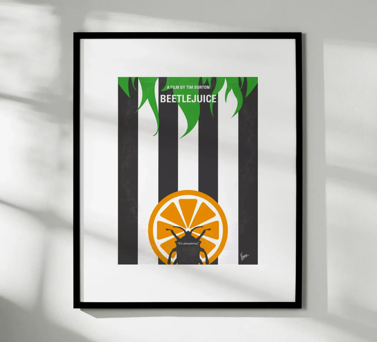 No531 My Beetlejuice minimal movie poster poster da Chungkong
