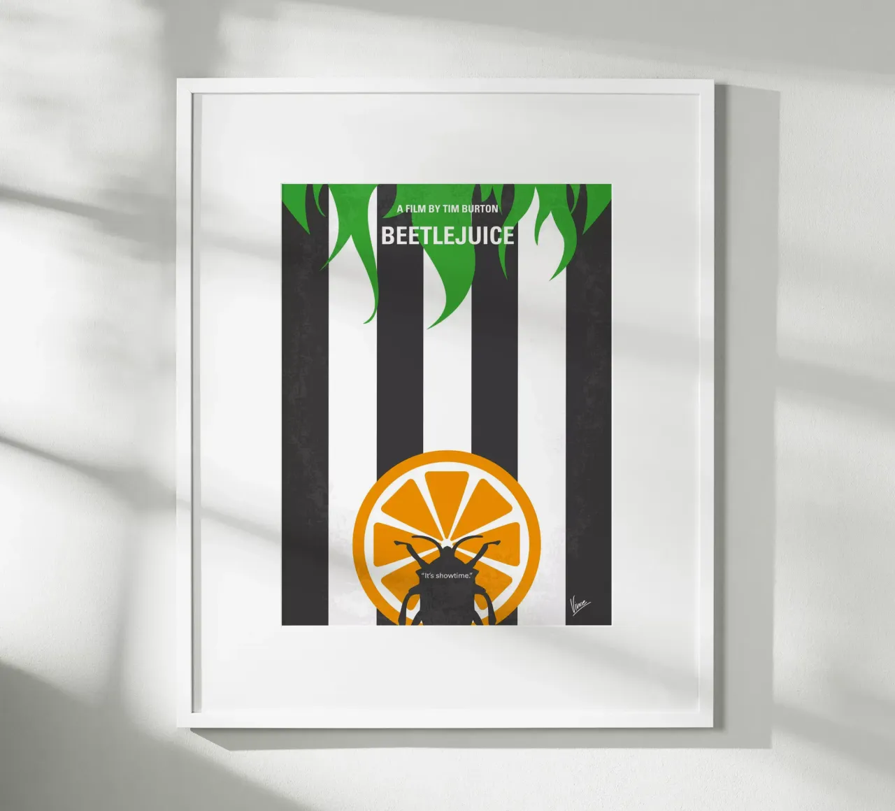 No531 My Beetlejuice minimal movie poster poster da Chungkong