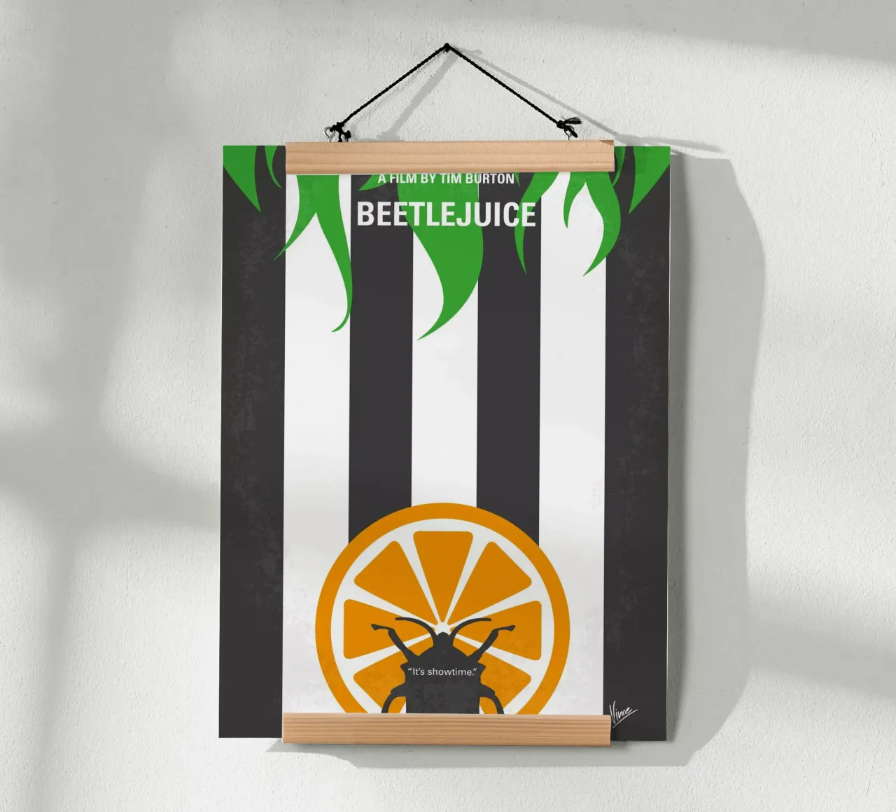 No531 My Beetlejuice minimal movie poster poster da Chungkong