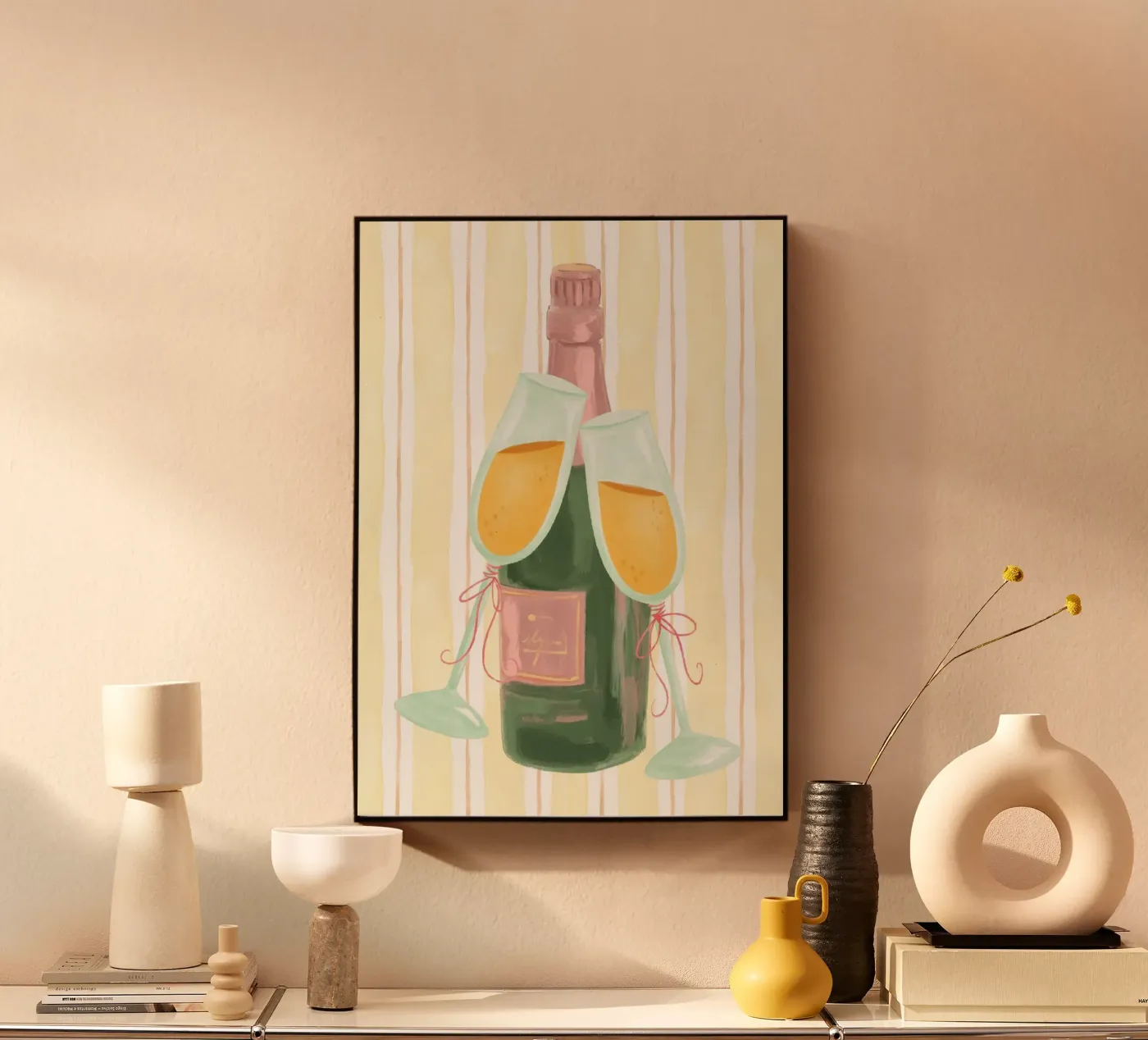 Champagne plexiglas de Funkydays