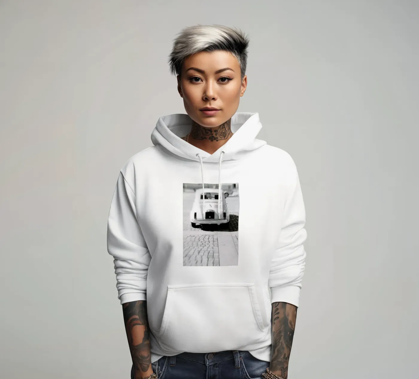 Hers hoodie by Ingrid Beddoes