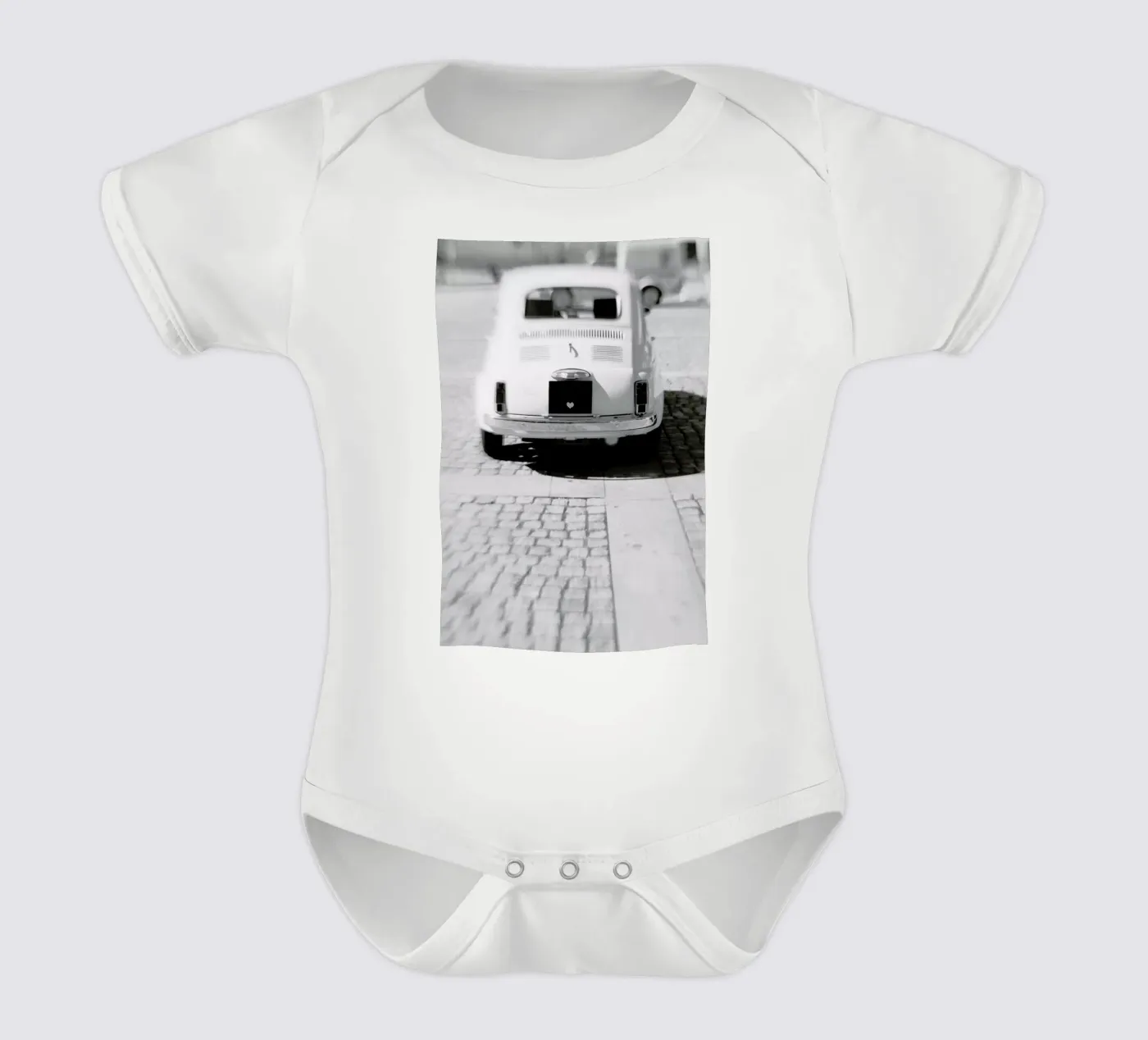 Hers Kurzarm Babybody von Ingrid Beddoes