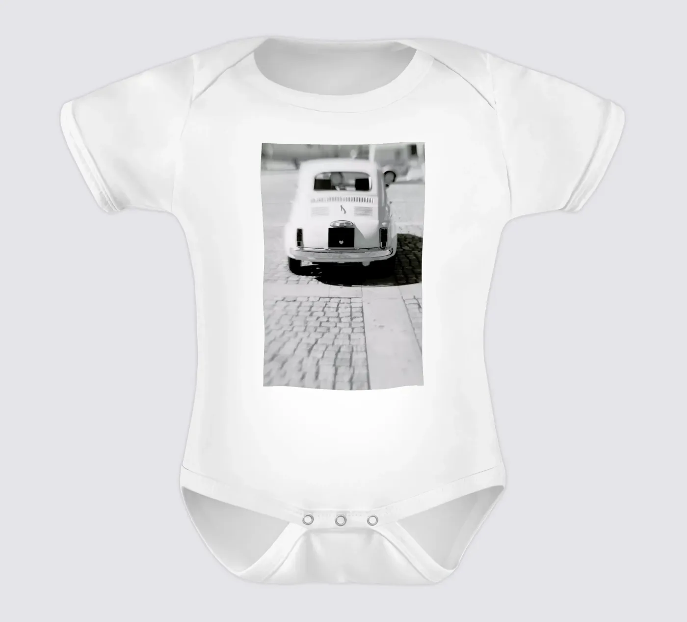 Hers Kurzarm Babybody von Ingrid Beddoes