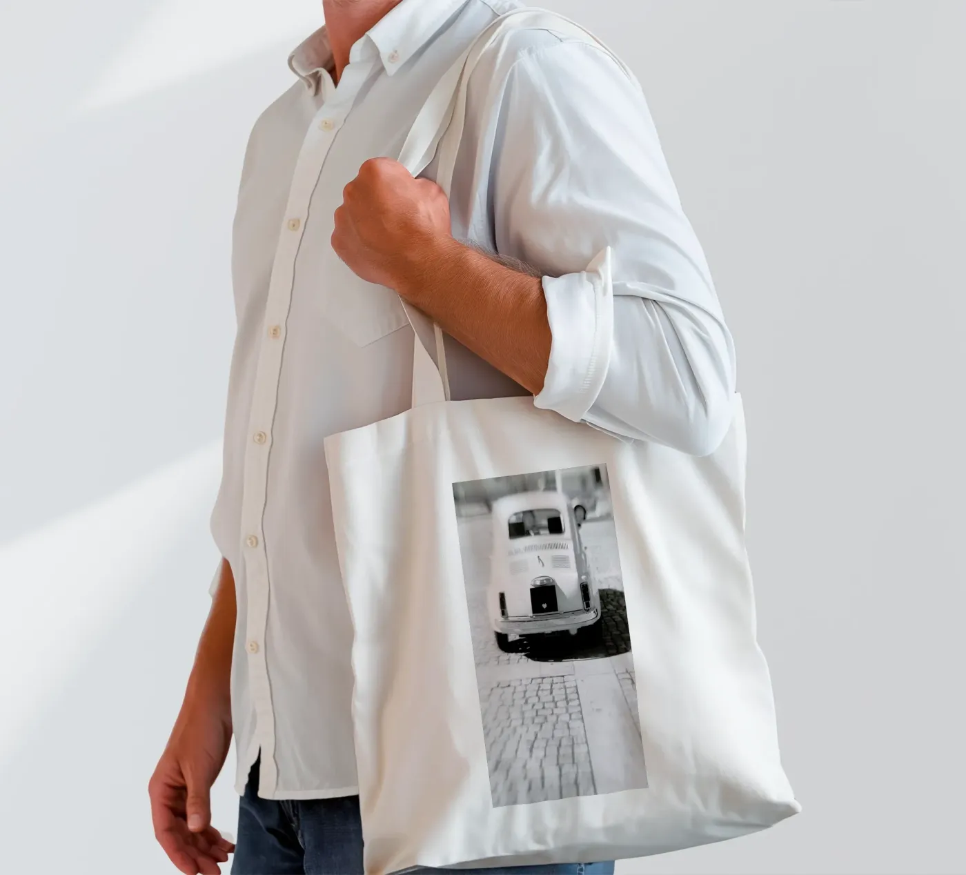 Hers tote bag by Ingrid Beddoes