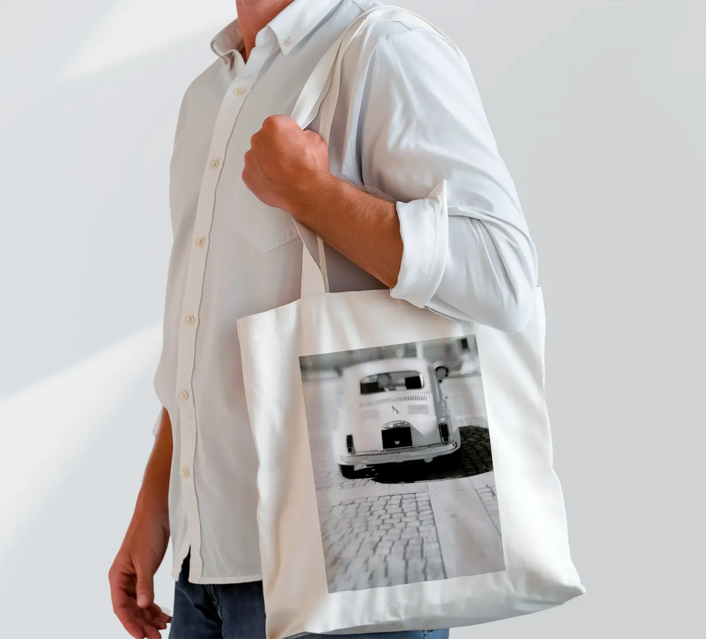 Hers tote bag by Ingrid Beddoes
