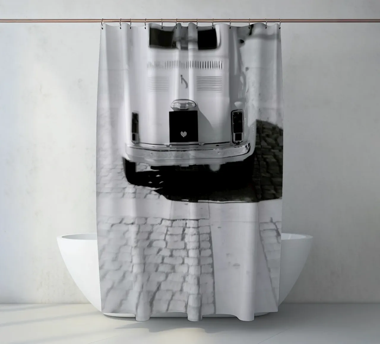 Hers douchegordijn van Ingrid Beddoes