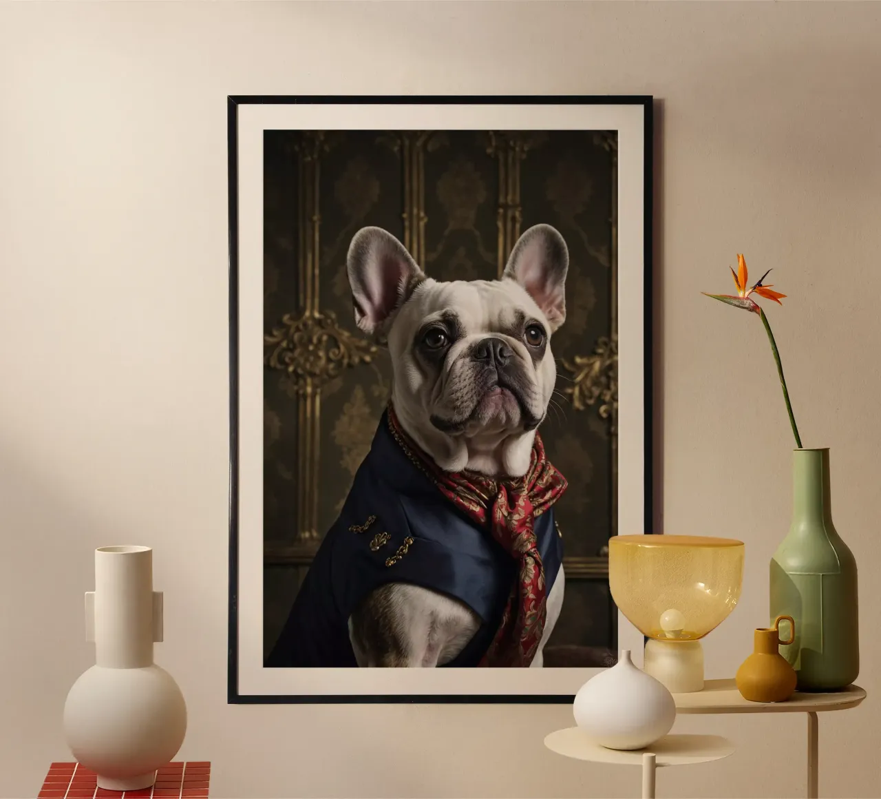 Sir Barkington - Il nobile gentiluomo carta hahnemühle da Beasts of Nobility