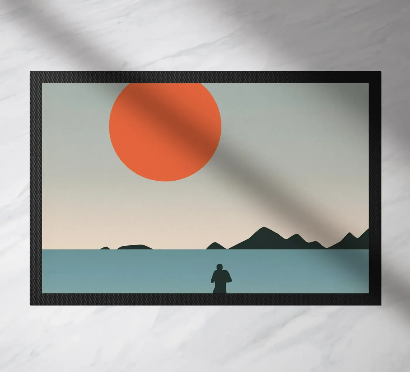 Neem vijf minuten pauze deurmat van zeriayam