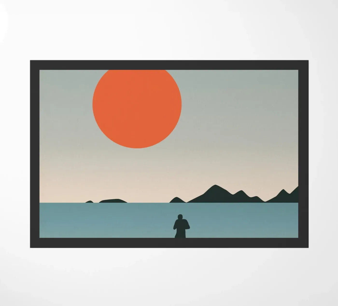 Neem vijf minuten pauze deurmat van zeriayam