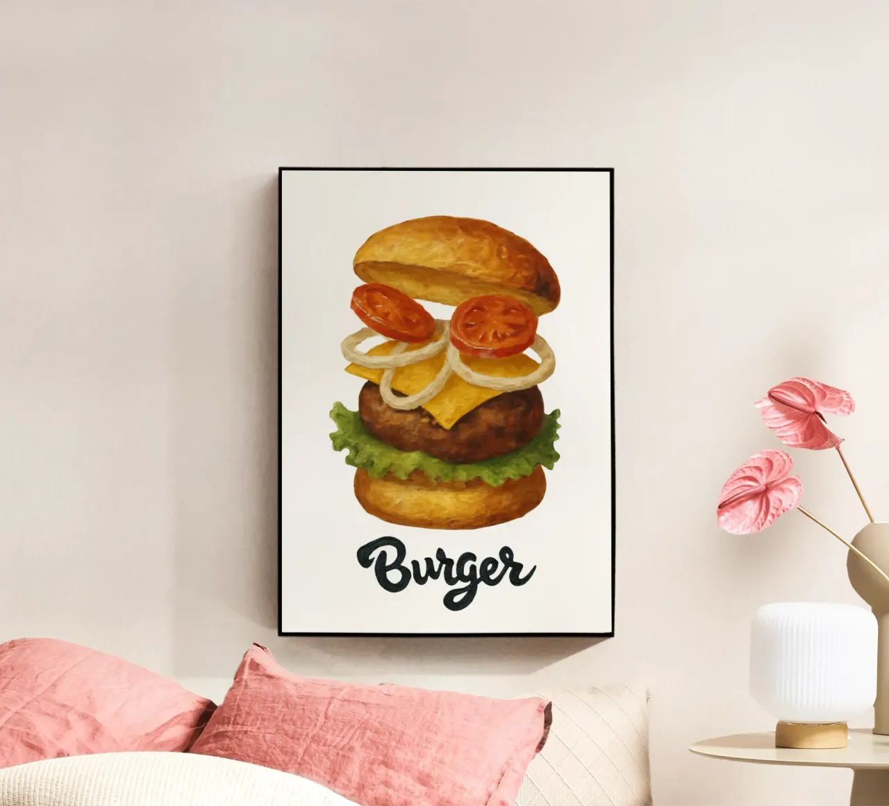 Burger plexiglas de Funkydays