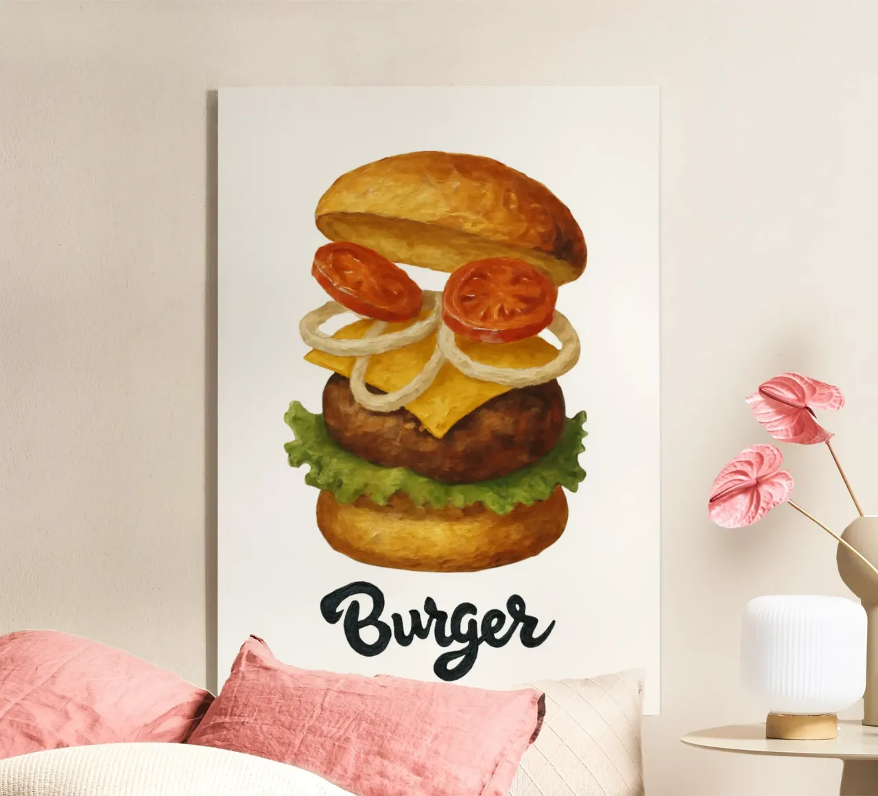Burger plexiglas de Funkydays