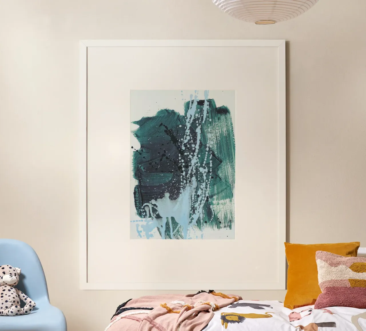 aquatic poster da IRIS LEHNHARDT FINE ART