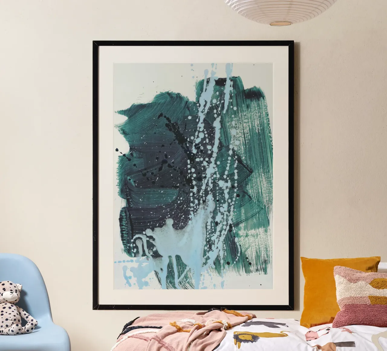 aquatic poster da IRIS LEHNHARDT FINE ART