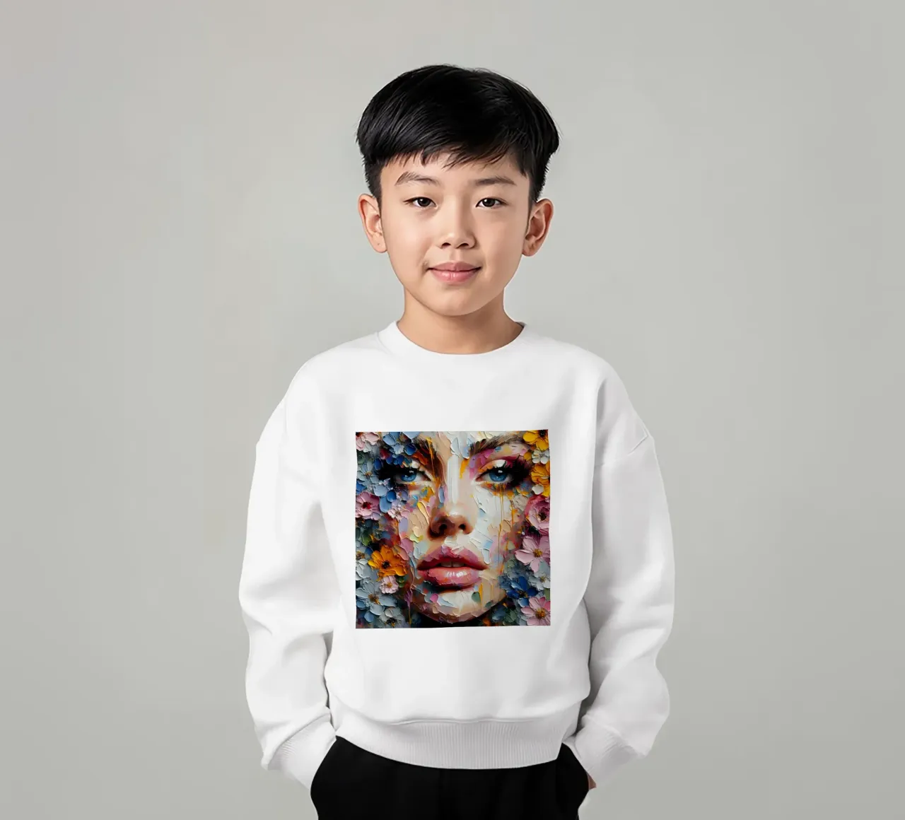 RAGAZZO BOHO felpa bambino da ARTOMATIC