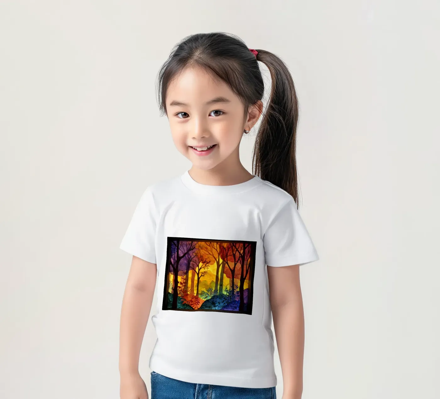 Depth kinder t-shirt van Art Unleashed