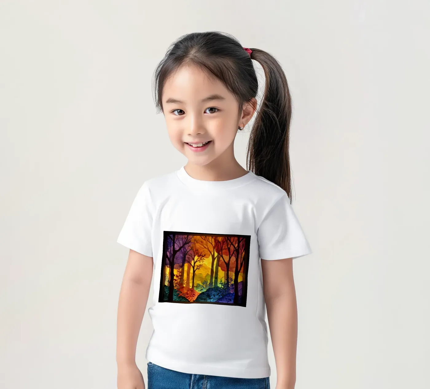 Depth kinder t-shirt van Art Unleashed