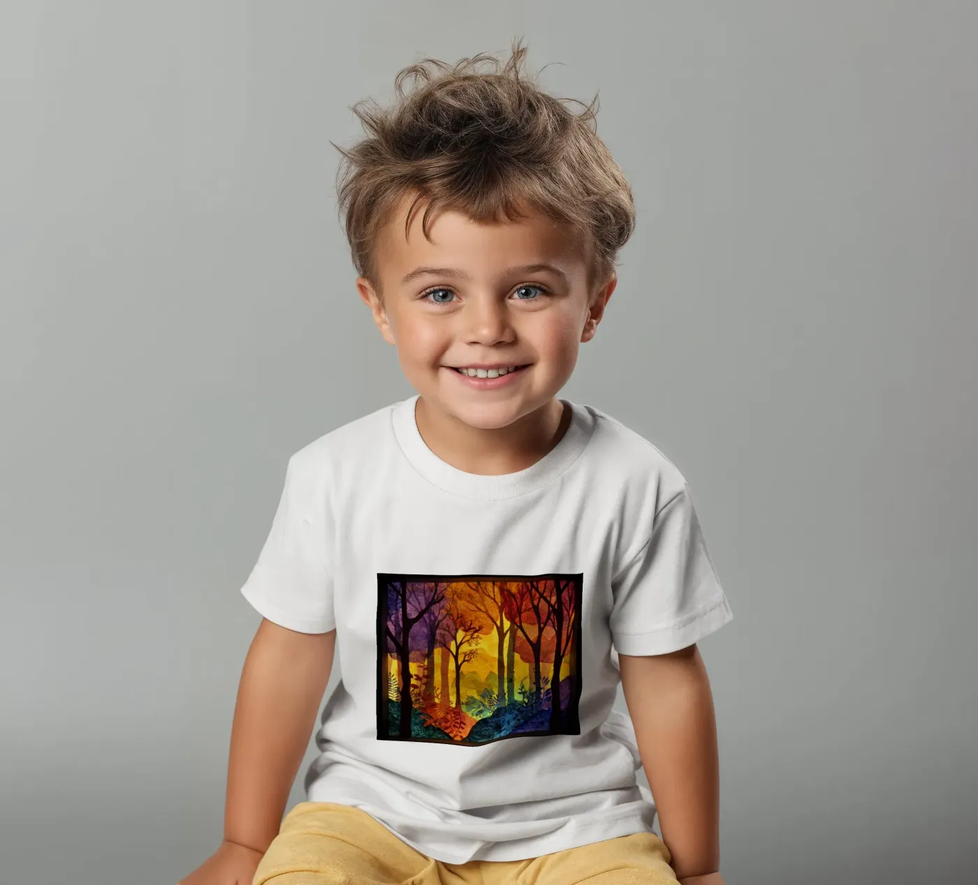 Depth kinder t-shirt van Art Unleashed