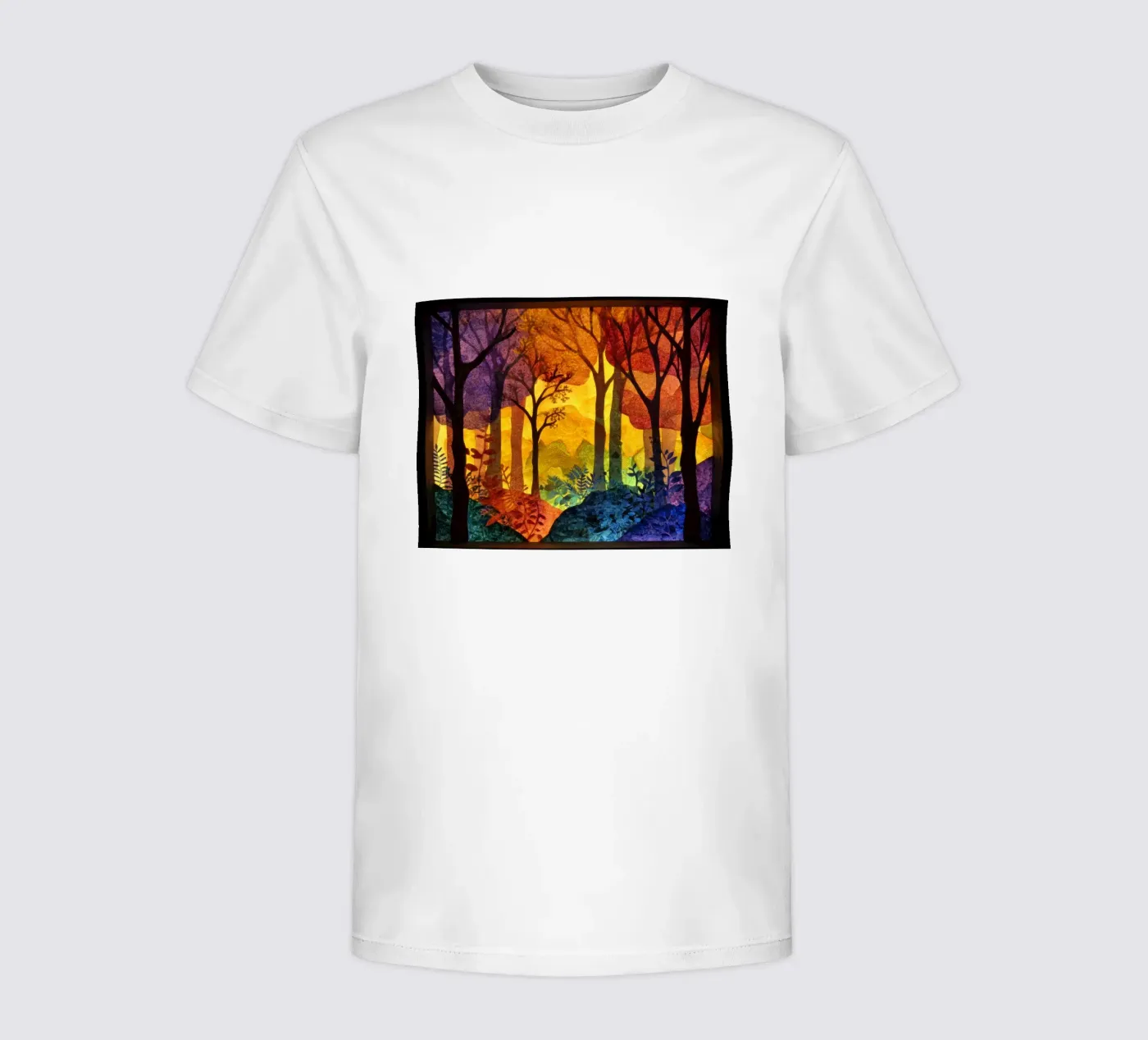 Depth kinder t-shirt van Art Unleashed