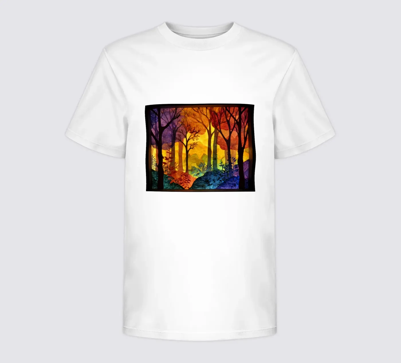 Depth kinder t-shirt van Art Unleashed