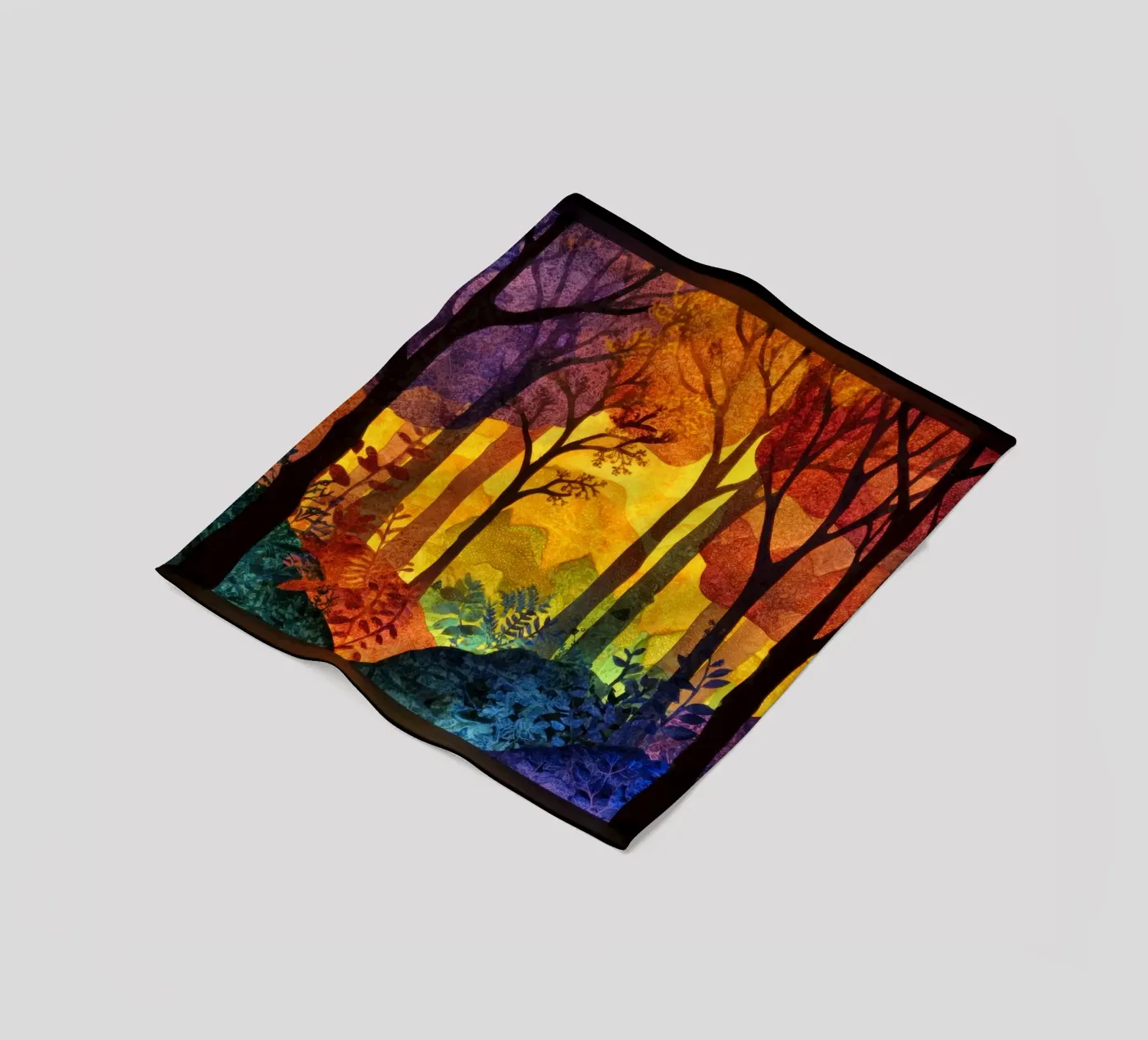 Depth Fleecedecke von Art Unleashed