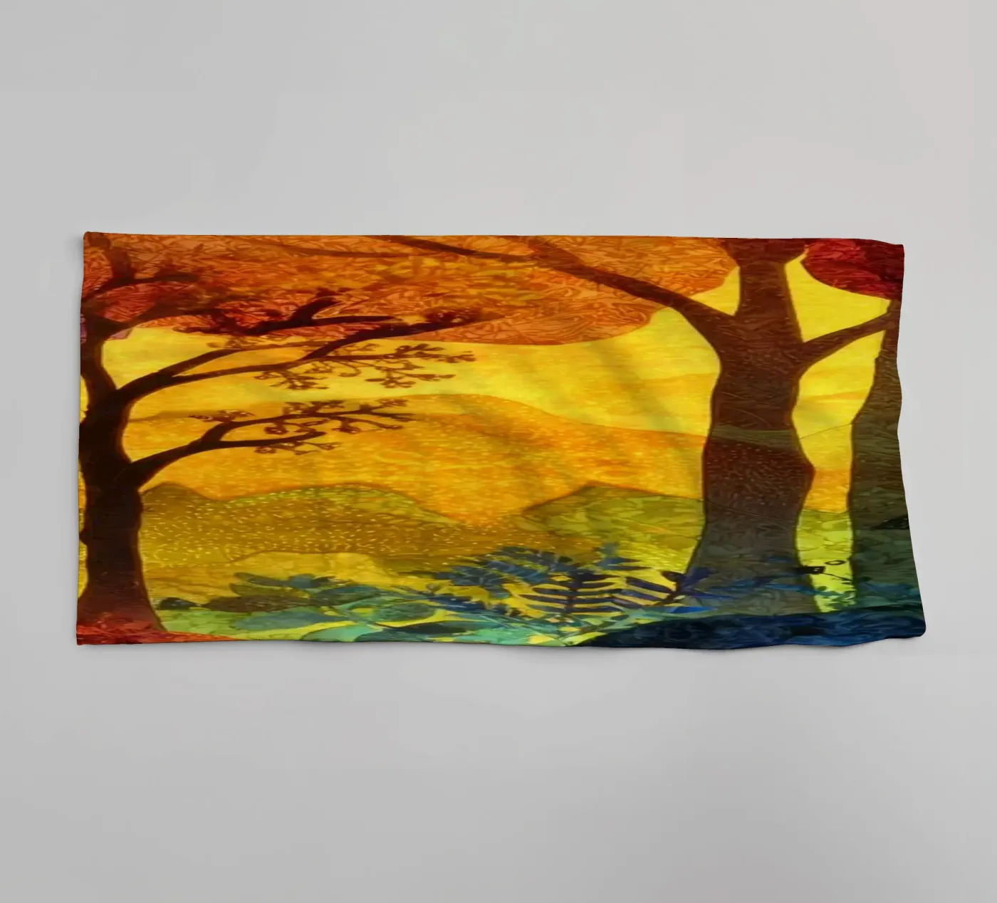 Depth badhanddoek van Art Unleashed