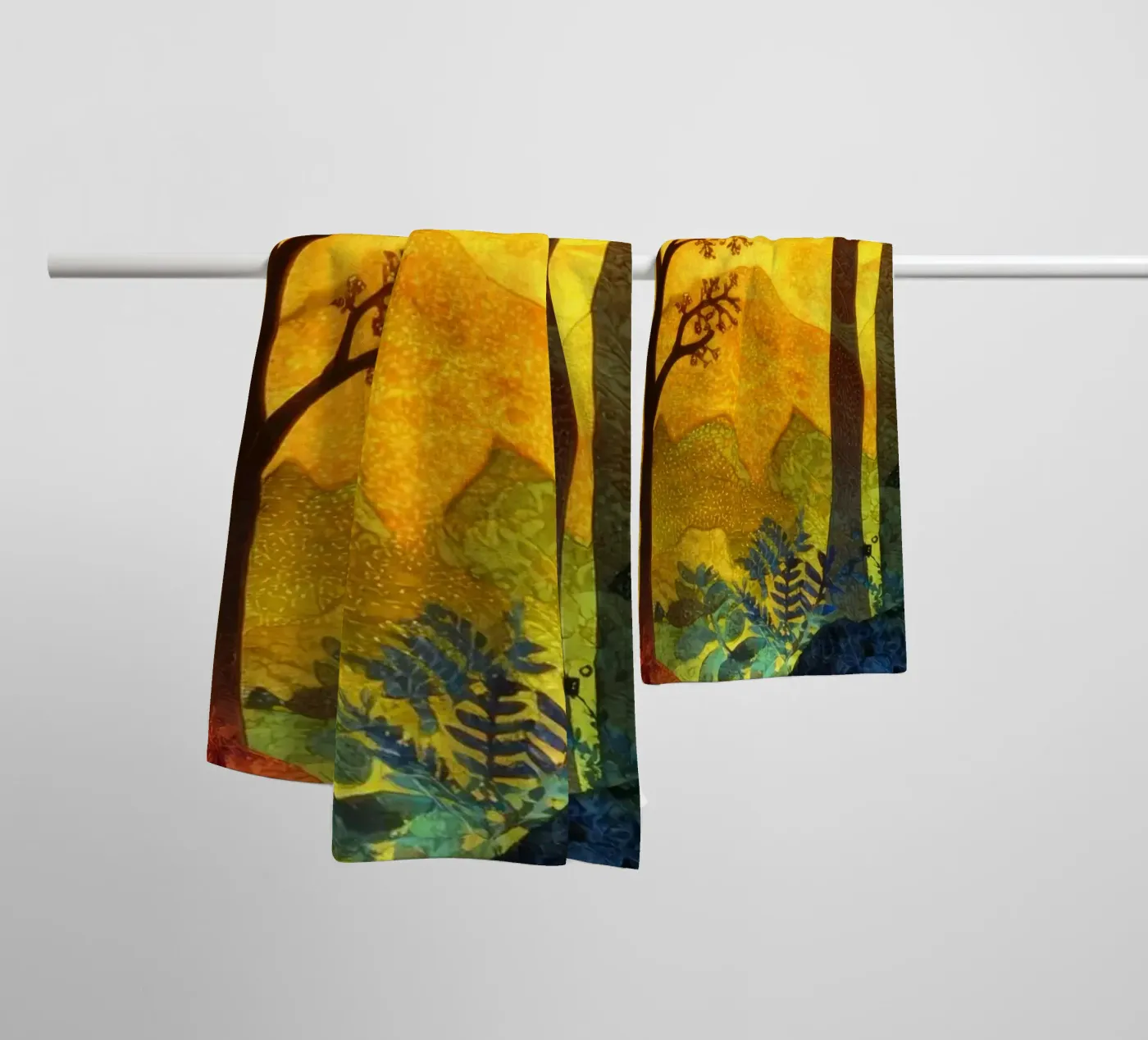 Depth badhanddoek van Art Unleashed