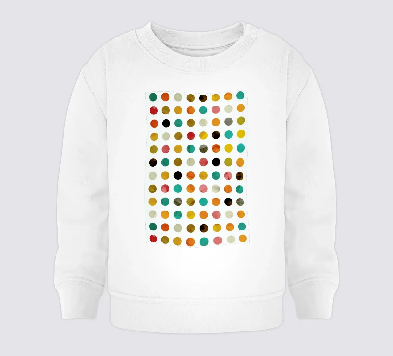 Autumnal Polka Dot felpa neonato da cafelab