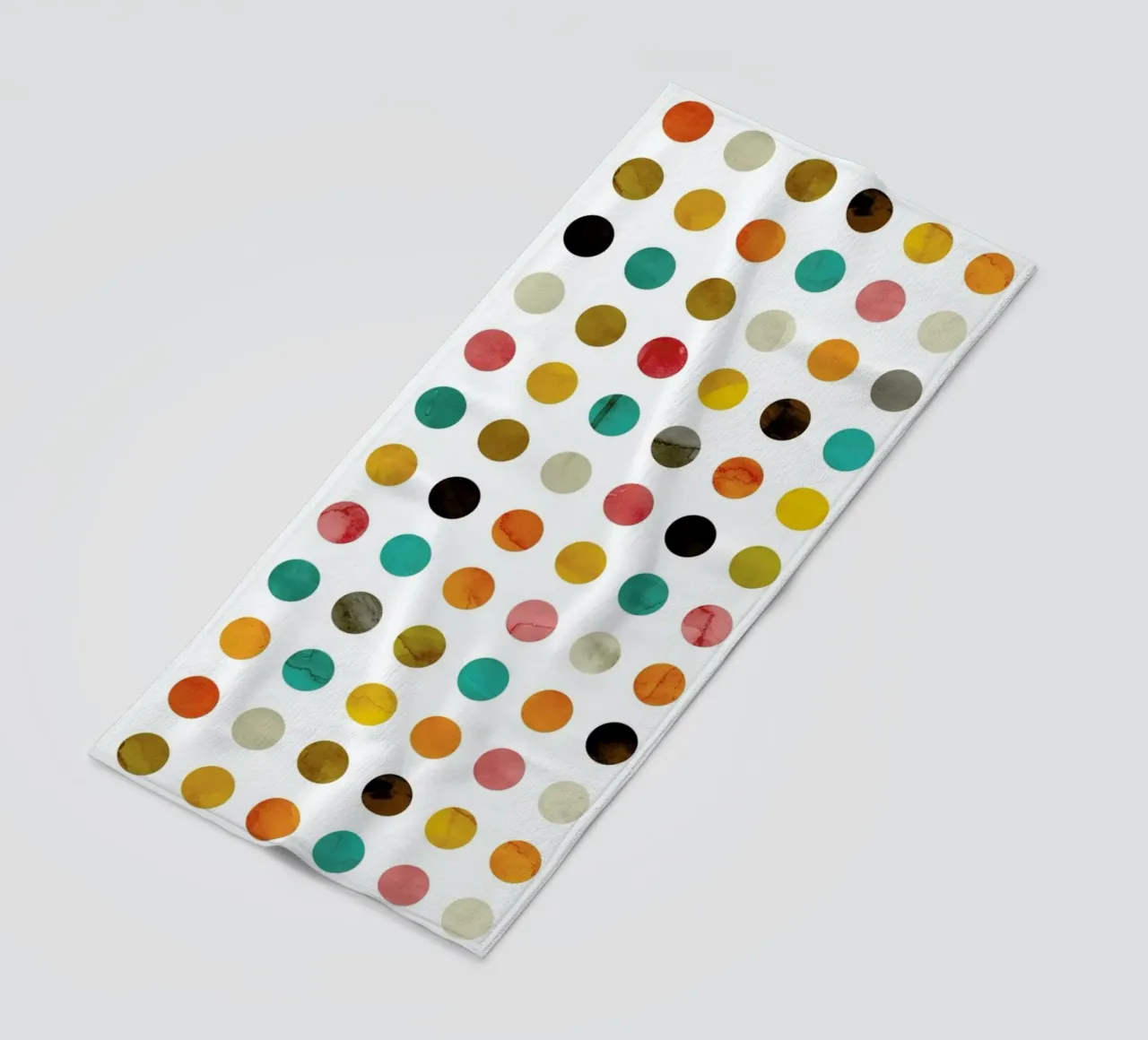 Autumnal Polka Dot telo mare da cafelab