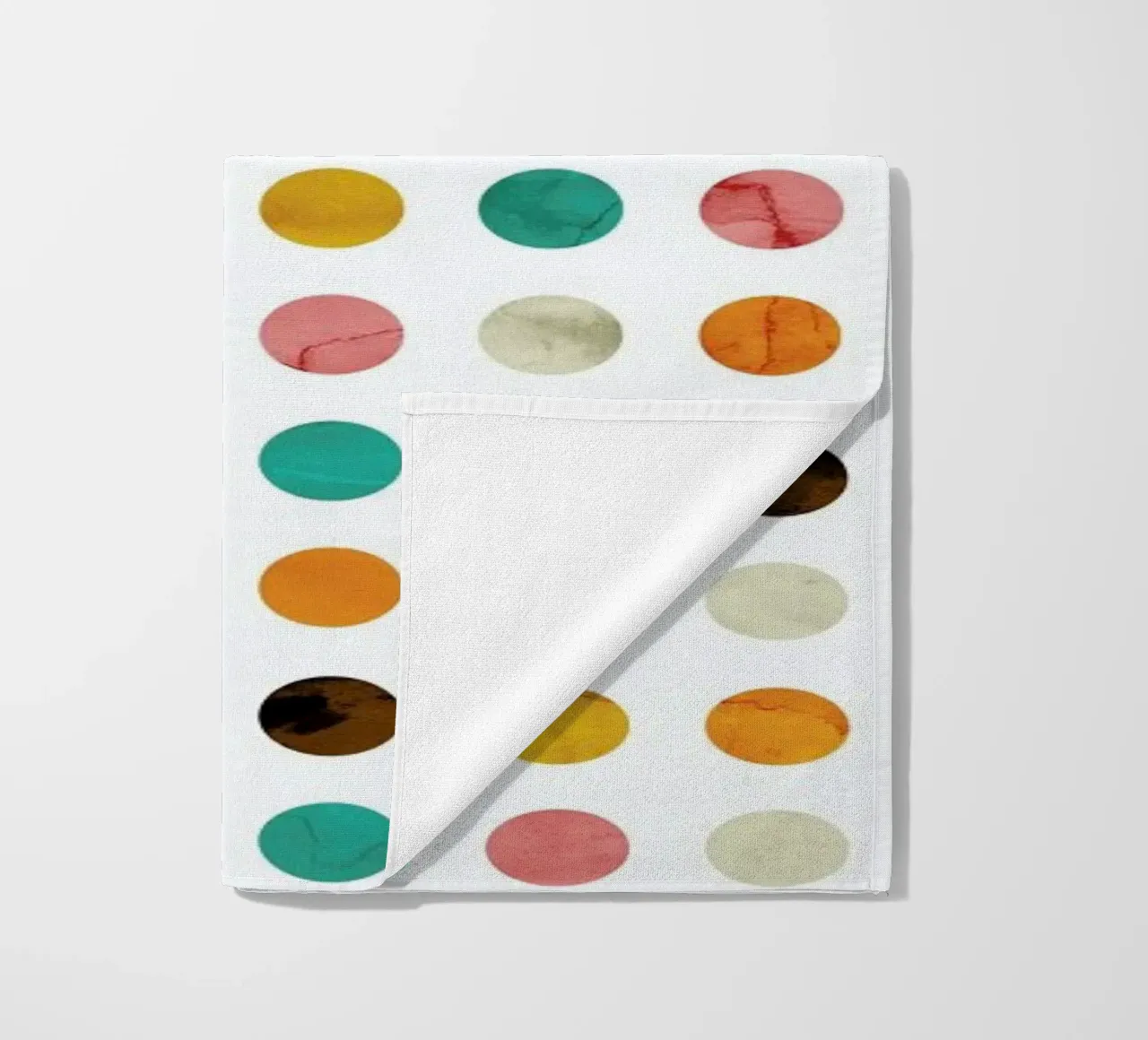 Autumnal Polka Dot telo mare da cafelab