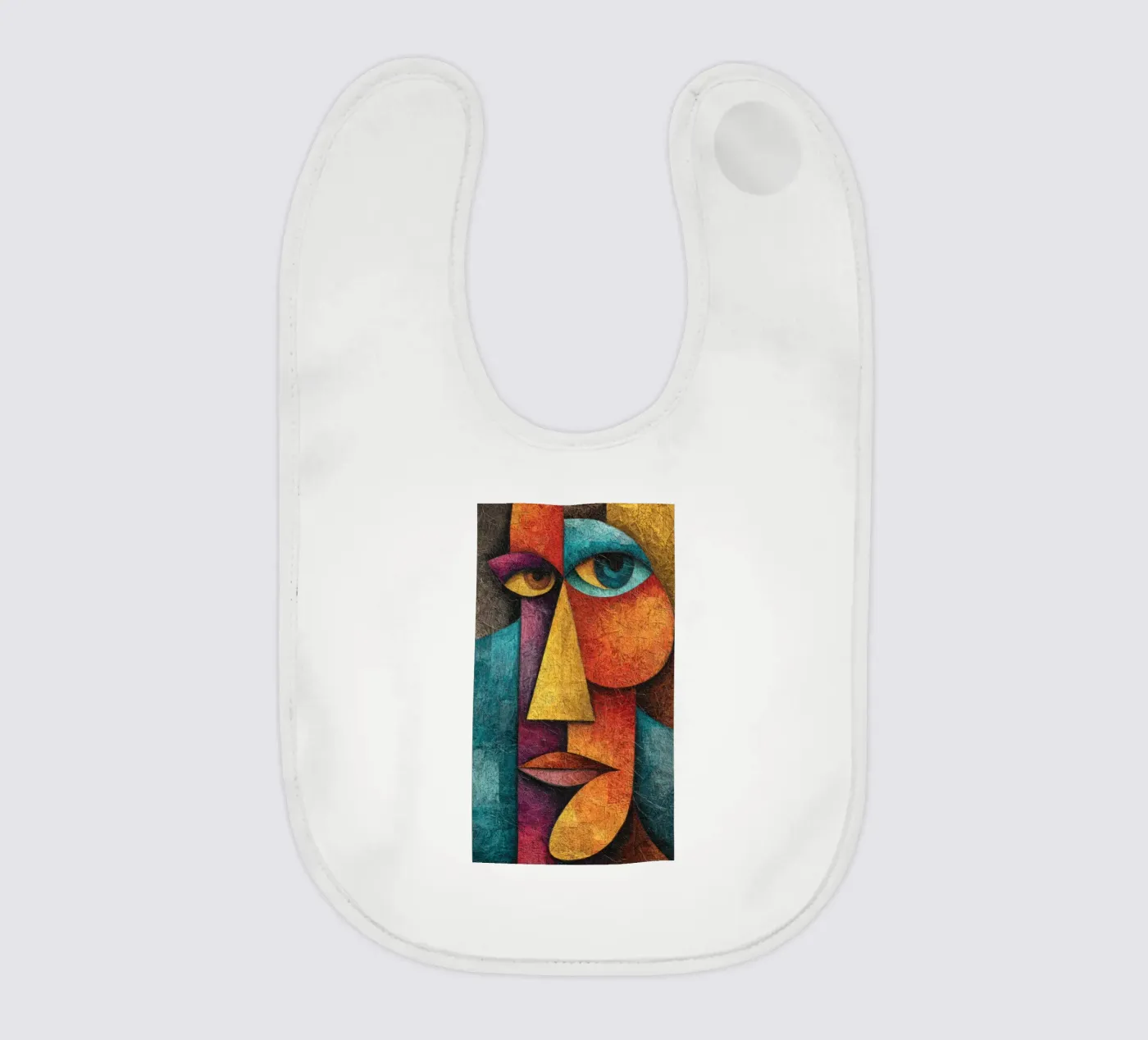 Face Babylätzchen von Art Unleashed