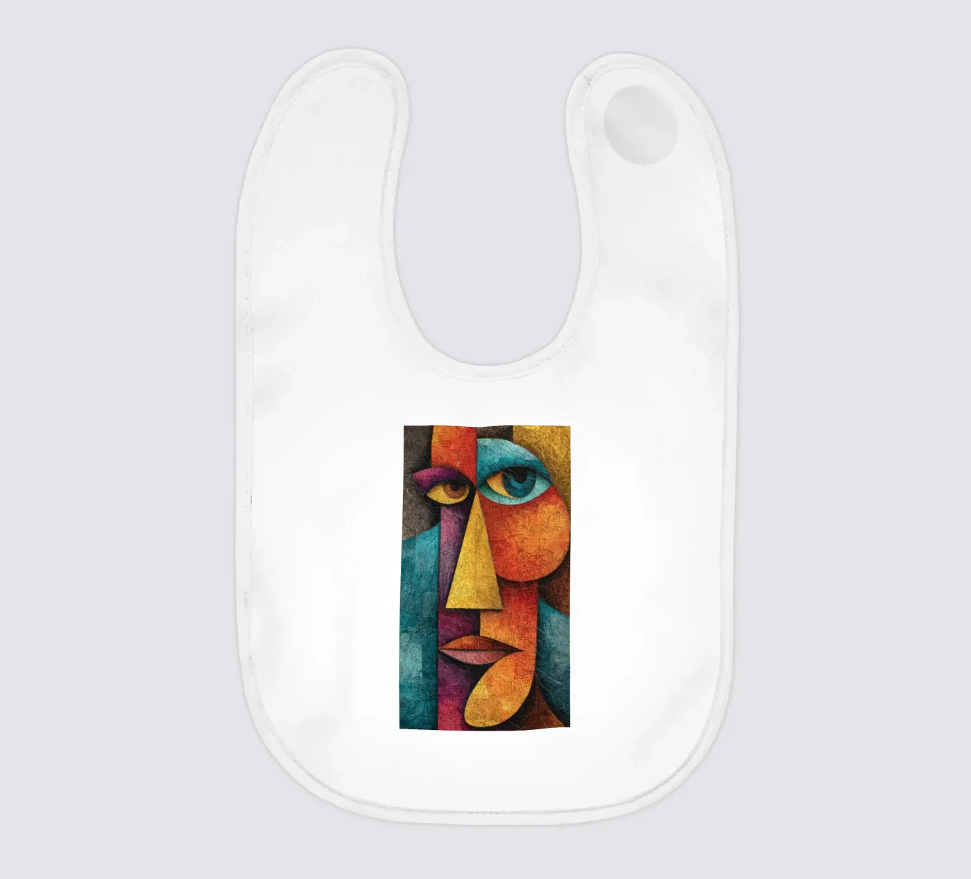 Face Babylätzchen von Art Unleashed