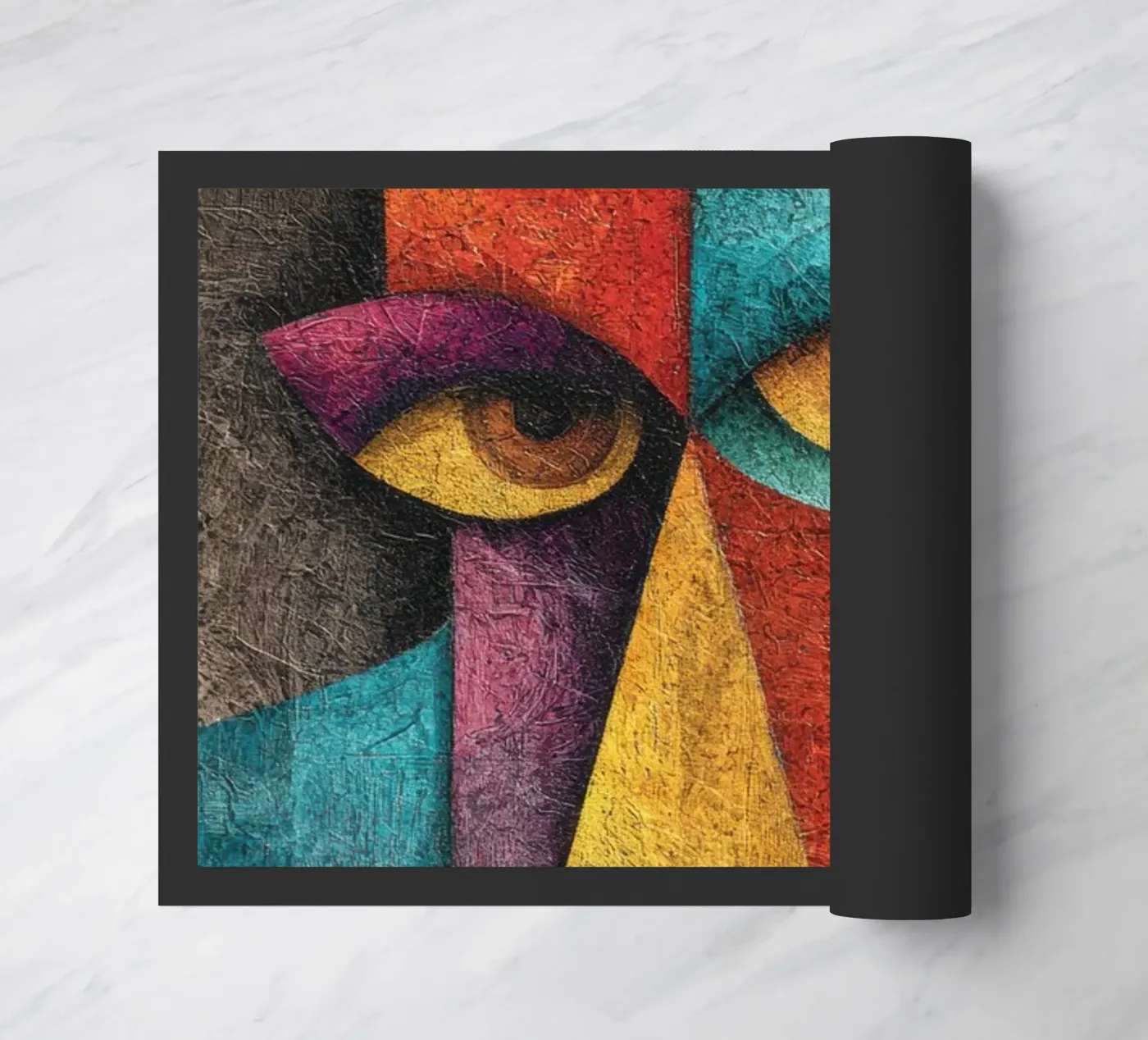 Face Fußmatte von Art Unleashed