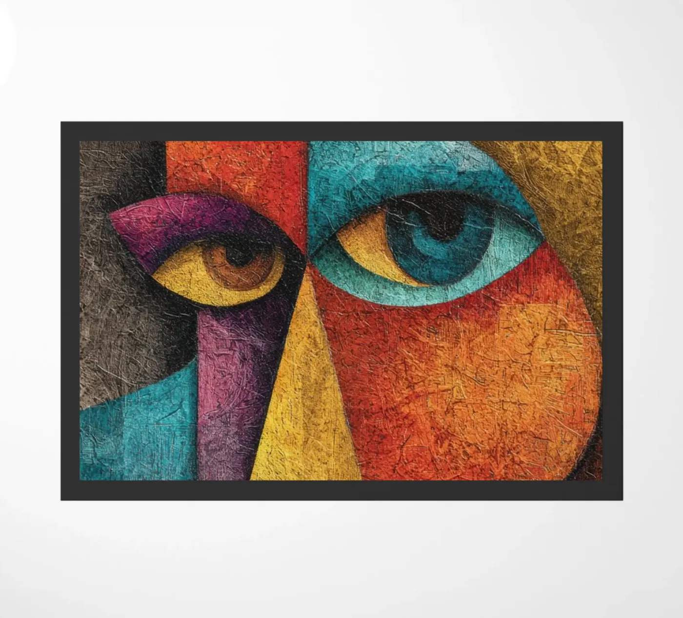 Face Fußmatte von Art Unleashed