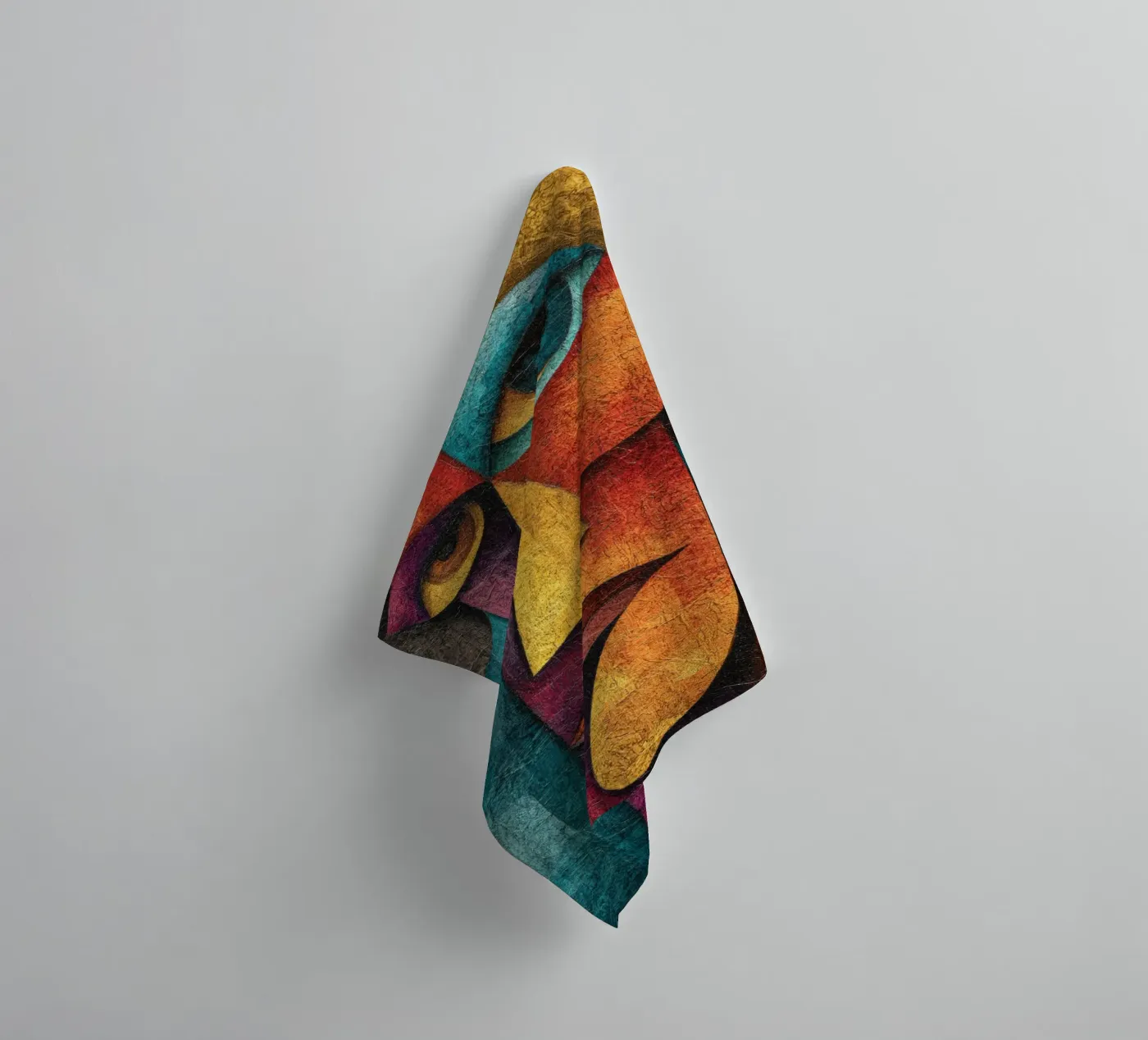 Face badhanddoek van Art Unleashed