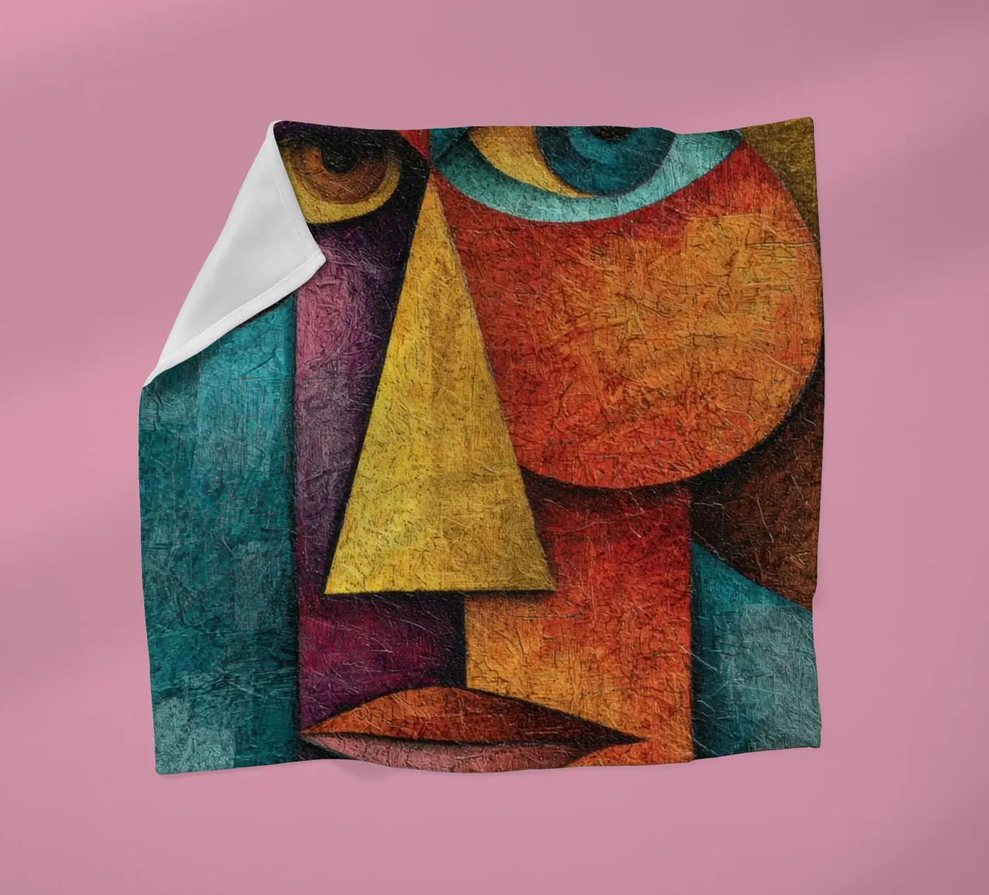 Face Fleecedecke von Art Unleashed