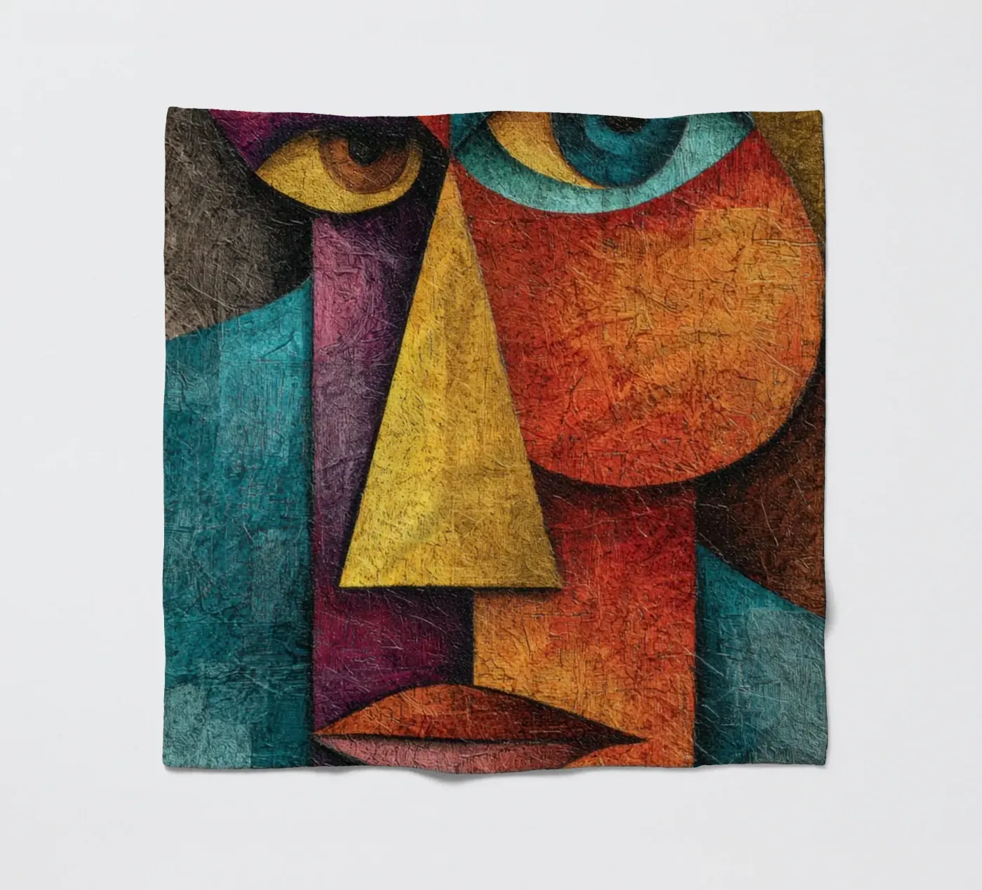 Face Fleecedecke von Art Unleashed
