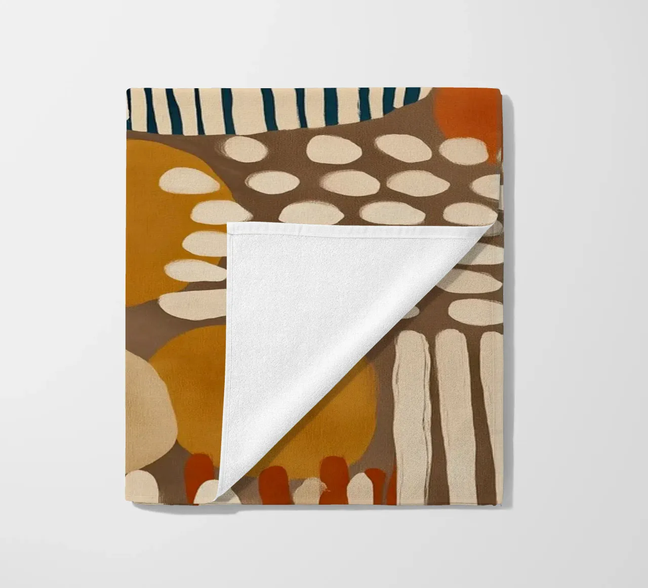 Quiet Desert Pattern telo mare da Sienna Atelier