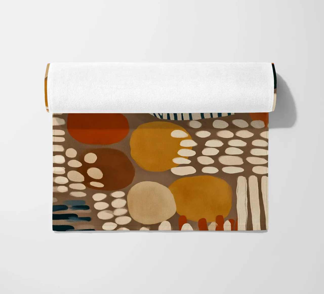 Quiet Desert Pattern telo mare da Sienna Atelier