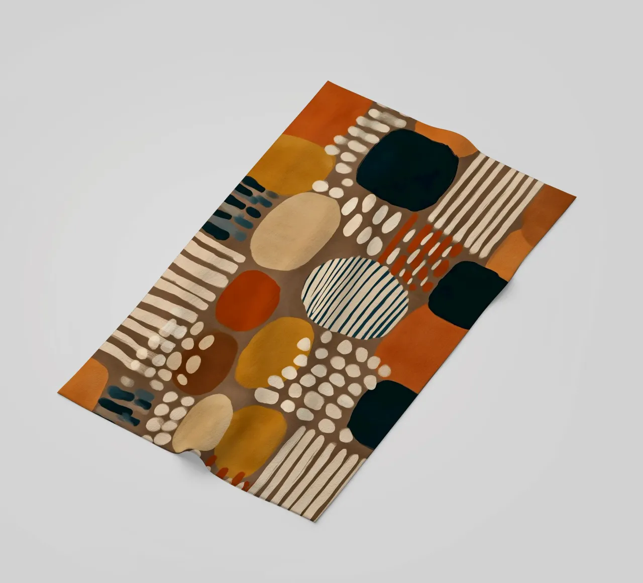 Quiet Desert Pattern telo mare da Sienna Atelier